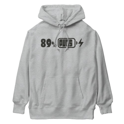 パグチャージ中 Heavyweight Hoodie