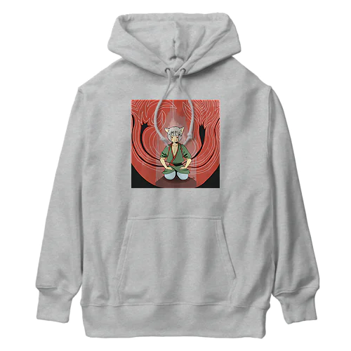 闘い Heavyweight Hoodie