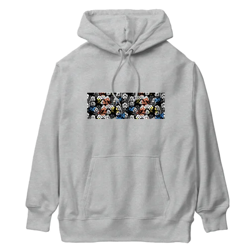 『クロチャ』ピンポンツリーとテヅルモヅルの森 Heavyweight Hoodie