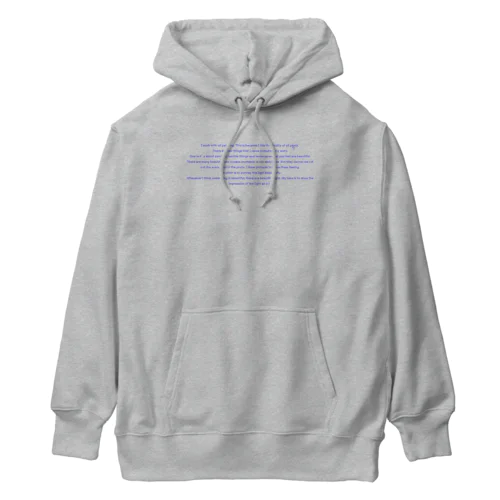 拙い英語と洋梨 Heavyweight Hoodie