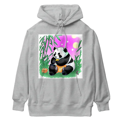 夏のパンダ Heavyweight Hoodie