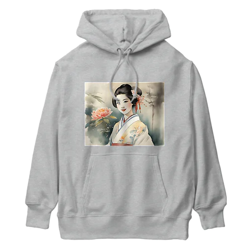 日本人女性魅 Heavyweight Hoodie