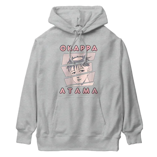 おかっぱ頭 Heavyweight Hoodie