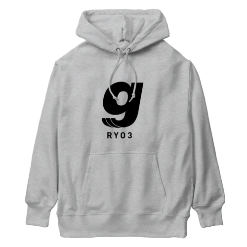 くろ Heavyweight Hoodie