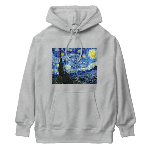 ゴッホ　星月夜 Heavyweight Hoodie