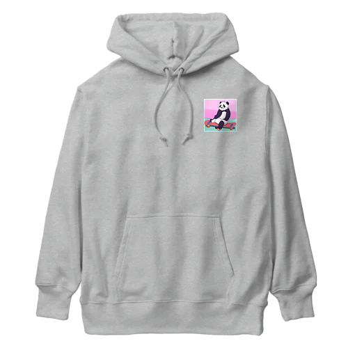 ある日のぱんだ Heavyweight Hoodie