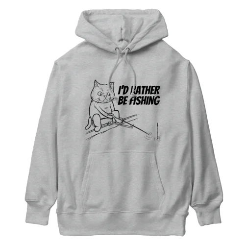 釣りをしていたい Heavyweight Hoodie