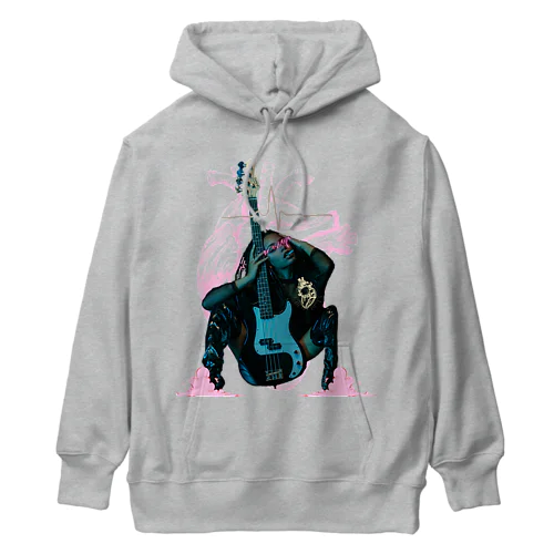 "heartbeat" Heavyweight Hoodie