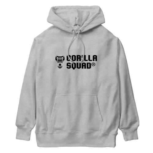 GORILLA SQUAD ロゴ黒 Heavyweight Hoodie