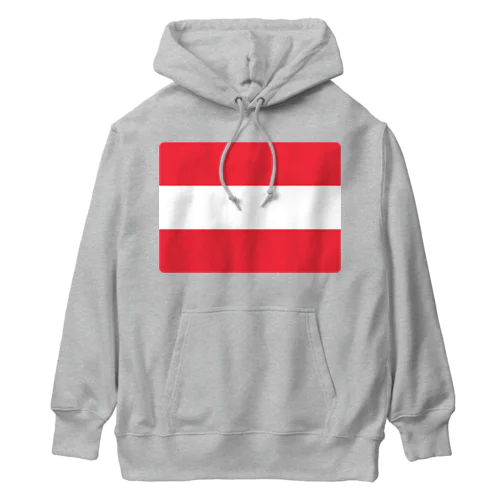 オーストリアの国旗 Heavyweight Hoodie