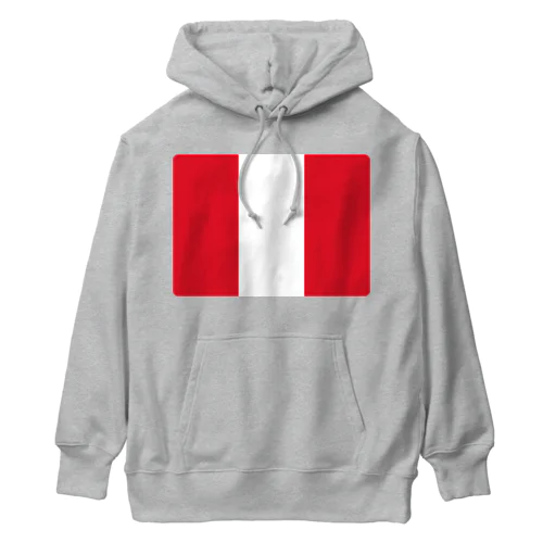 ペルーの国旗 Heavyweight Hoodie