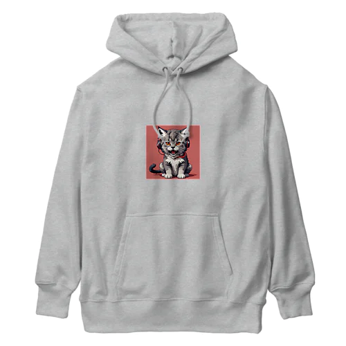 子猫の雄叫び Heavyweight Hoodie