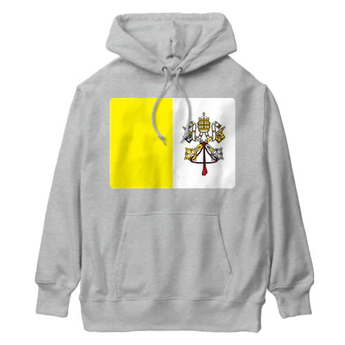 バチカンの国旗 Heavyweight Hoodie