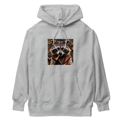 荒いぐま Heavyweight Hoodie