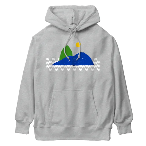 シュガーロフ・マウンテン（Day/背景透明） Heavyweight Hoodie