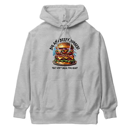 あなたを満足させるバーガーを! Heavyweight Hoodie