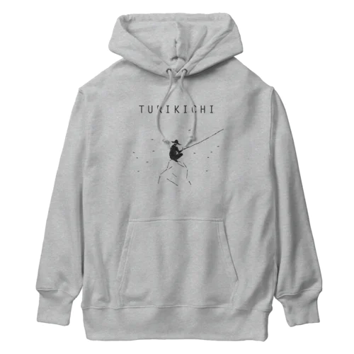 釣り人専用デザイングッズ「ツリキチ」（Tシャツ・パーカー・グッズ・ETC） Heavyweight Hoodie