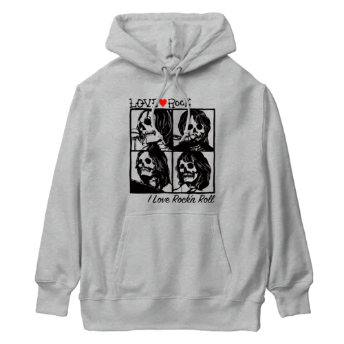 LOVE ROCK Heavyweight Hoodie