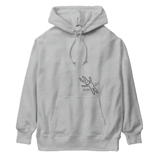 たらたらうさぎ Heavyweight Hoodie