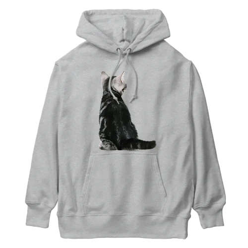 子猫の後ろ姿 Heavyweight Hoodie