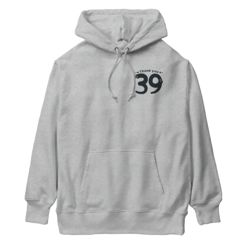 ワンポイント 39 Thank you A Heavyweight Hoodie