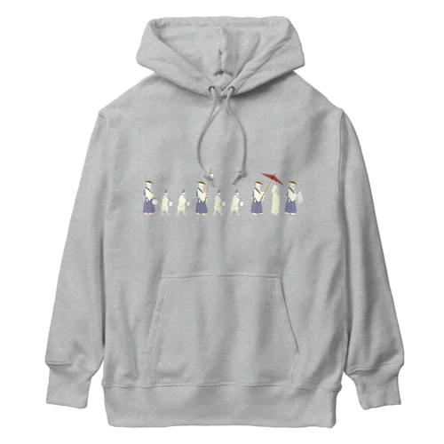 狐の嫁入り行列 Heavyweight Hoodie