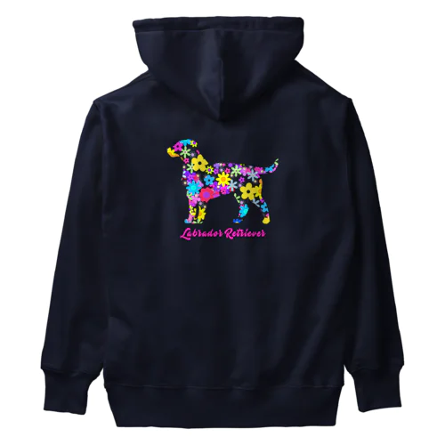 ラブラドール　フラワーパーティ Heavyweight Hoodie