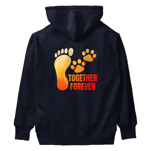 TOGETHER FOREVER Heavyweight Hoodie