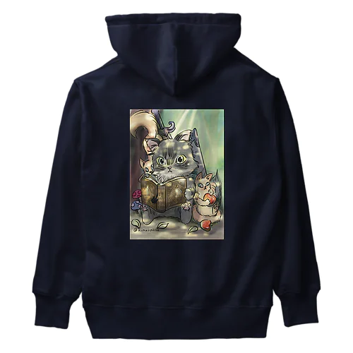 勇者にゃんの休息 Heavyweight Hoodie