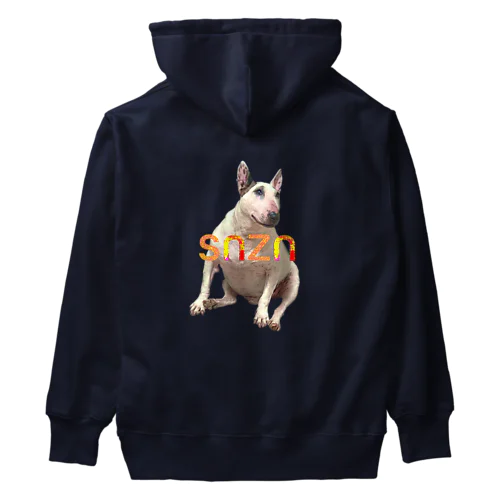 snzn_BullTerrier Heavyweight Hoodie