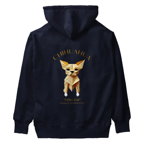 おりがみチワワ Heavyweight Hoodie