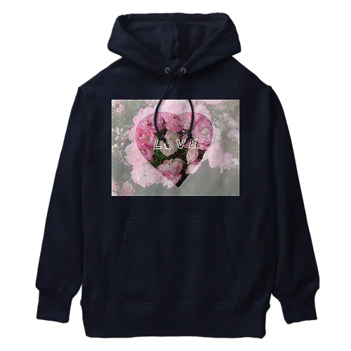 薔薇の花はお好き？？ Heavyweight Hoodie