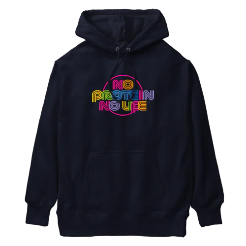 NO PROTEIN NO LIFE Heavyweight Hoodie