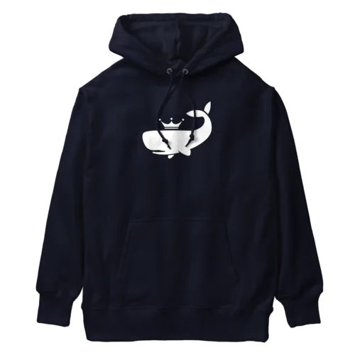 シロクジラ Heavyweight Hoodie