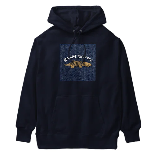 エンドリケリーのドリー（インディゴブルーデニムプリント） Heavyweight Hoodie