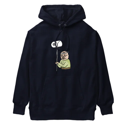 トイレットペーパー細くこよる職人 Heavyweight Hoodie