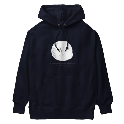 スヤスヤ ワモンアザラシ sleeping ringed seal Heavyweight Hoodie