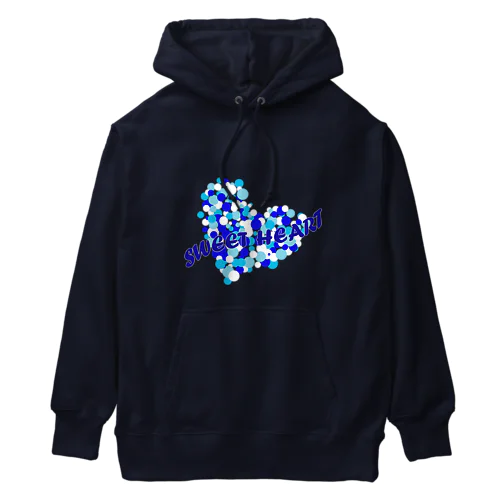 スイートハート　ブルー　青 Heavyweight Hoodie