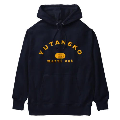 ゆたねこカレッジ風ロゴ Heavyweight Hoodie