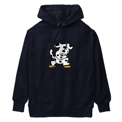 走るダルメシアン Heavyweight Hoodie