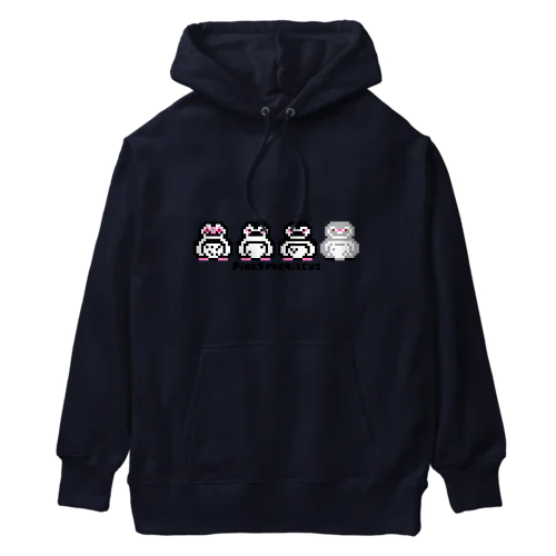 ピコスフェニスカス(よこ) Heavyweight Hoodie