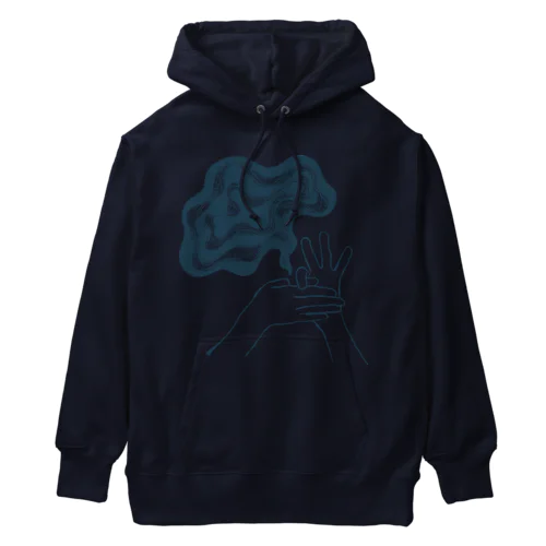 モヤるマジック（紺） Heavyweight Hoodie