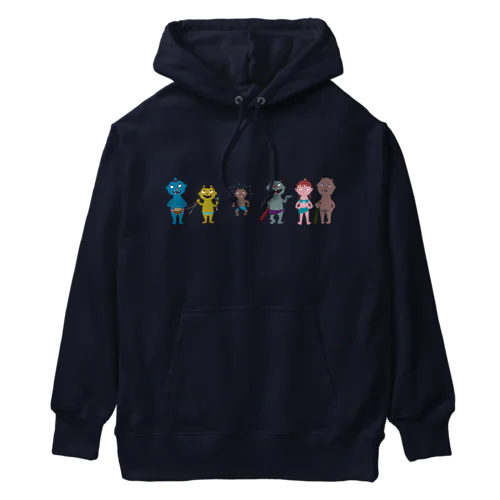 こ鬼ら　のほほん2 Heavyweight Hoodie