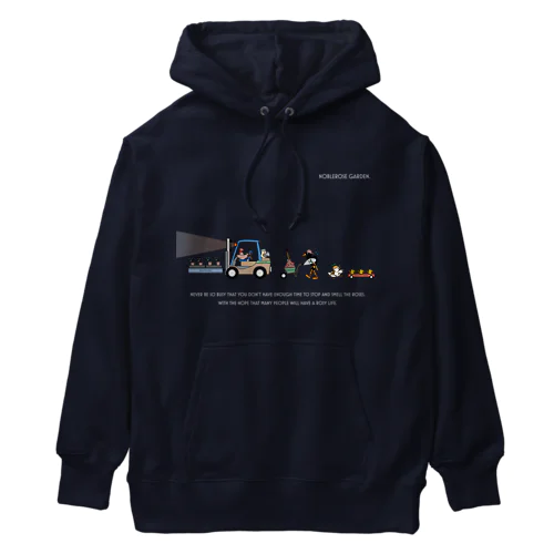 NRG.ローズメイク(WH) Heavyweight Hoodie