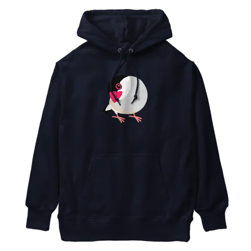 首をかしげる桜文鳥 Heavyweight Hoodie