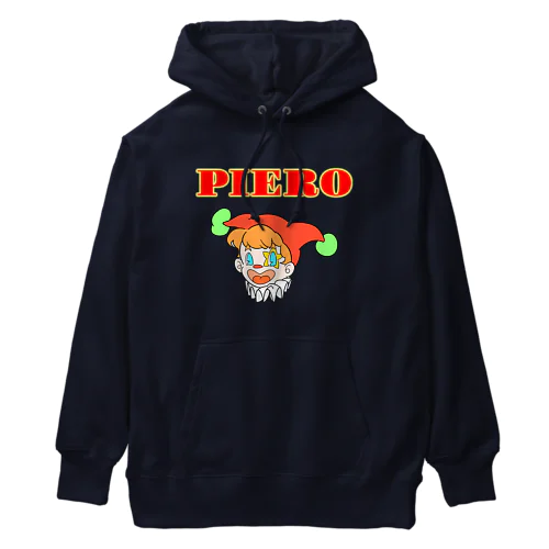 【シンプルフェイス】ピエロ Heavyweight Hoodie