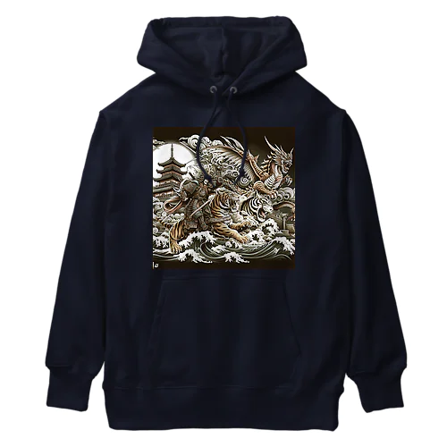 龍虎双舞 Heavyweight Hoodie