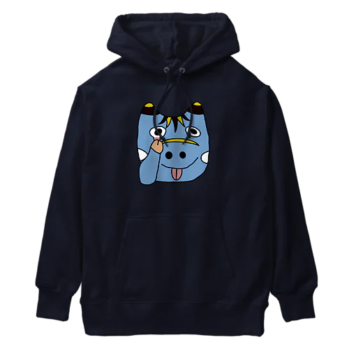 あっかんべーこ(青) Heavyweight Hoodie