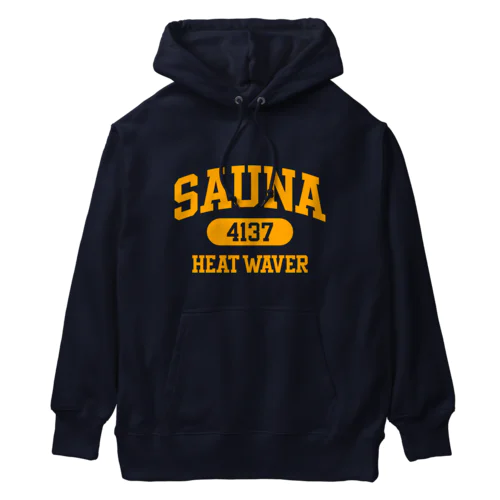 サウナカレッヂ Heavyweight Hoodie