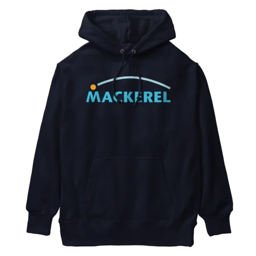 MACKEREL（シンプルロゴ）片面プリント Heavyweight Hoodie